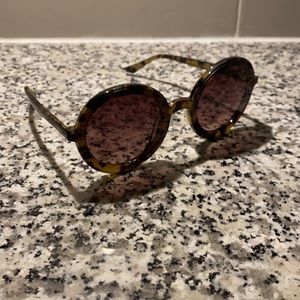 Krewe Louisa Nylon tortoise sunglasses